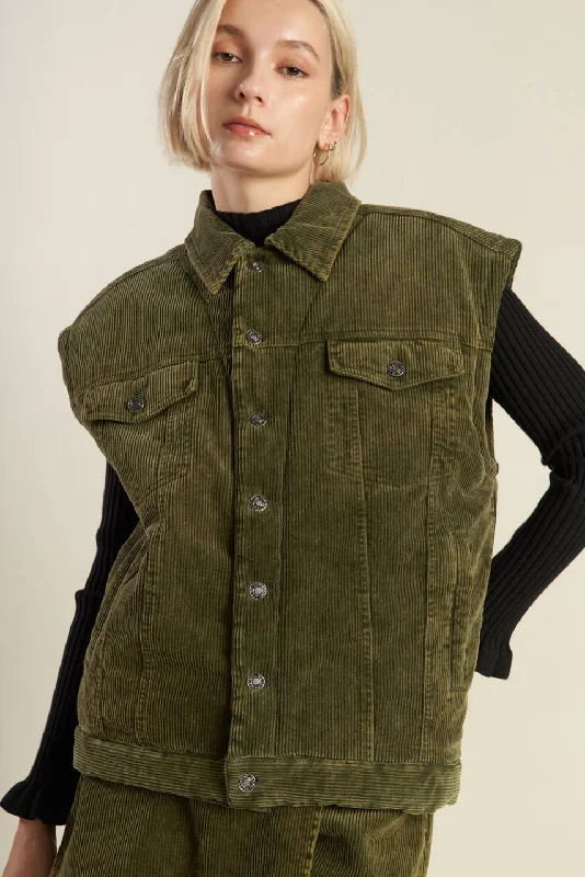 ESCAPING REALITY CORDUROY VEST