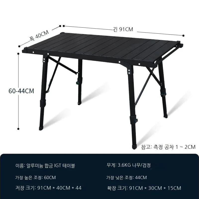 IGT table black