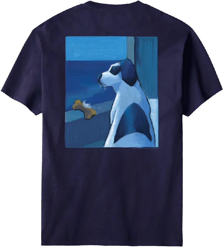 Pawcasso Blue Dog T-Shirt