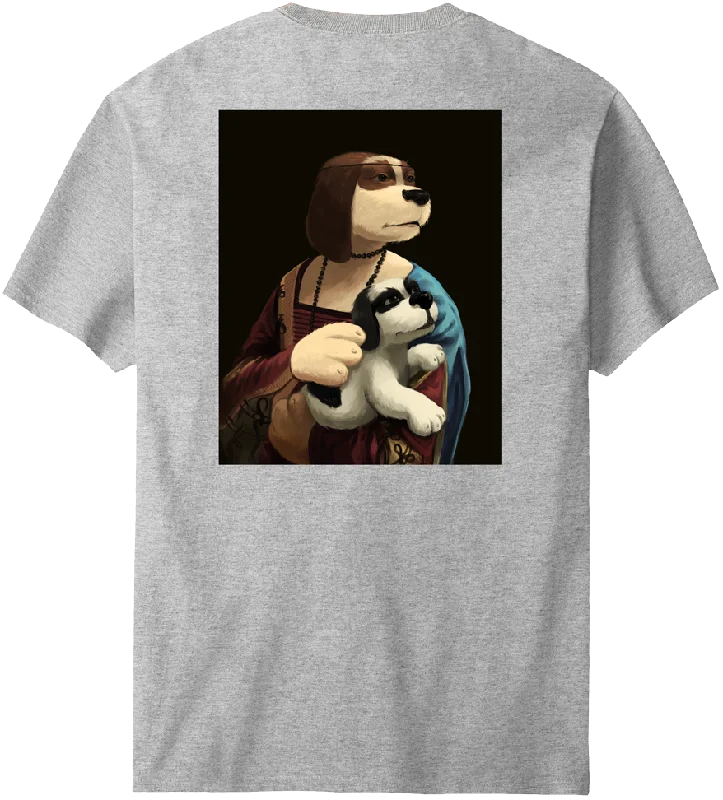 Dog Vinci Lady T-Shirt