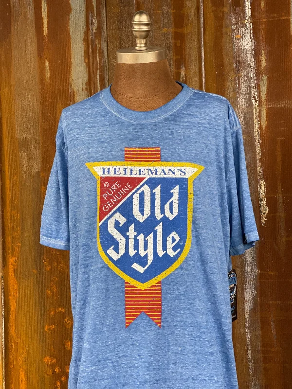 Old Style Beer Luxe Tee- Royal Blue CLEARANCE