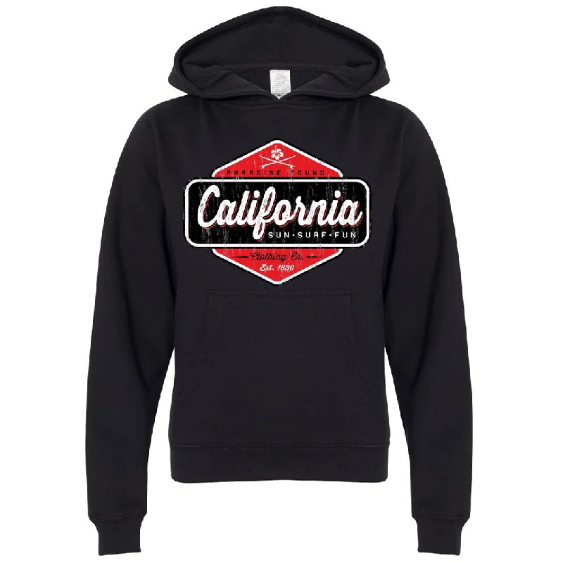 California Paradise Found Premium Youth Sweatshirt Hoodie