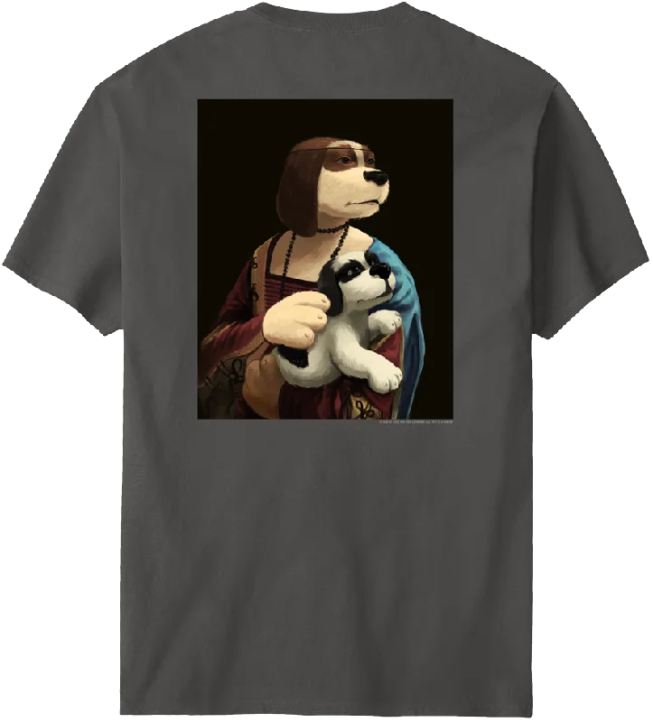 Dog Vinci Lady T-Shirt