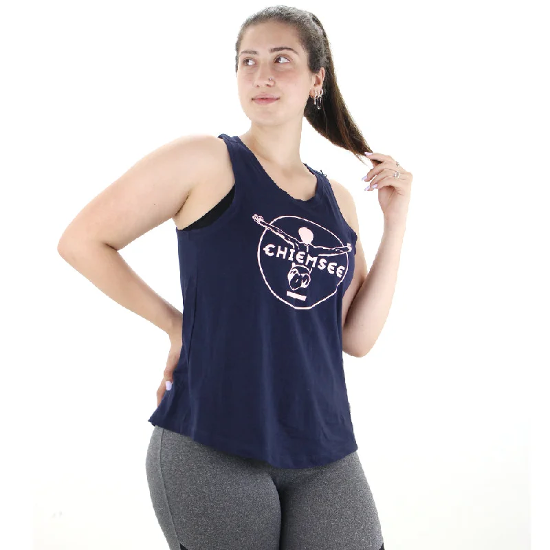 Women's Cotton Top,Navy