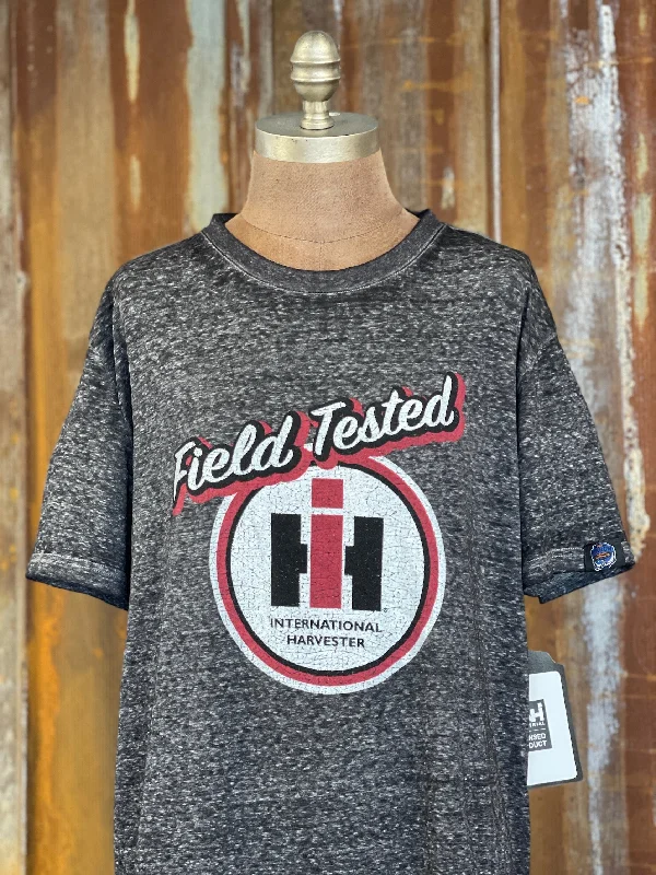 International Harvester Field Tested LUXE Tee- Charcoal Grey CLEARANCE