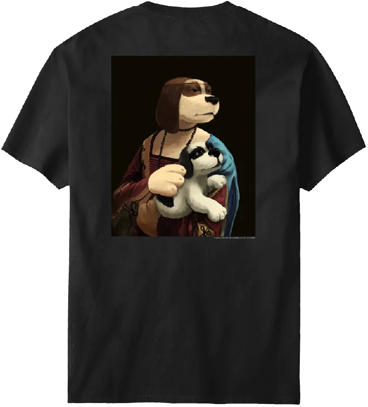 Dog Vinci Lady T-Shirt