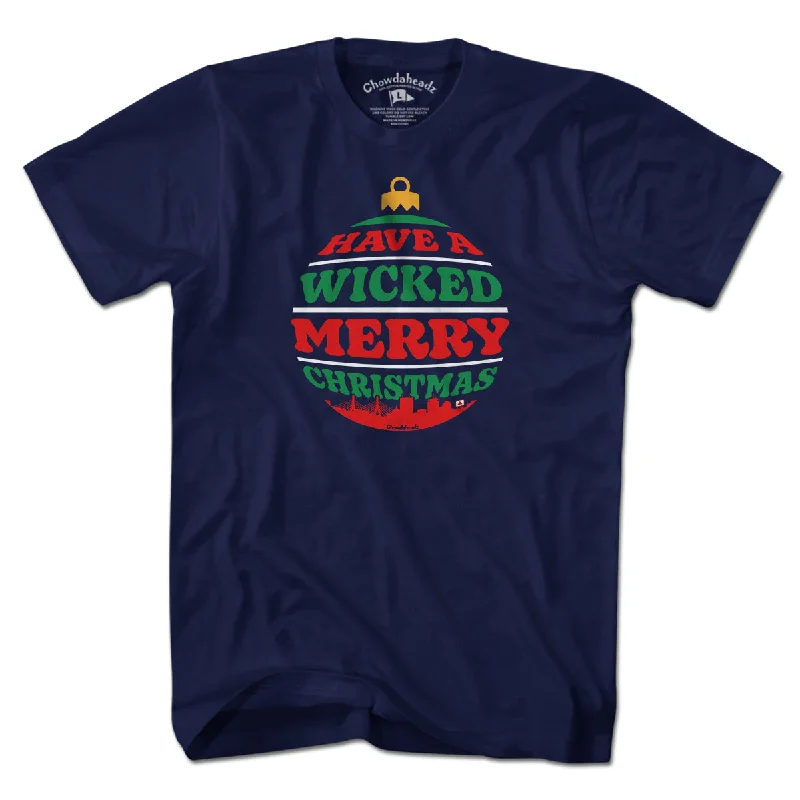 Wicked Merry Christmas Ornament T-Shirt