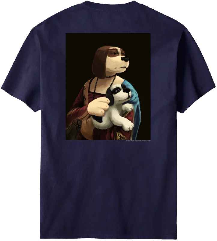 Dog Vinci Lady T-Shirt