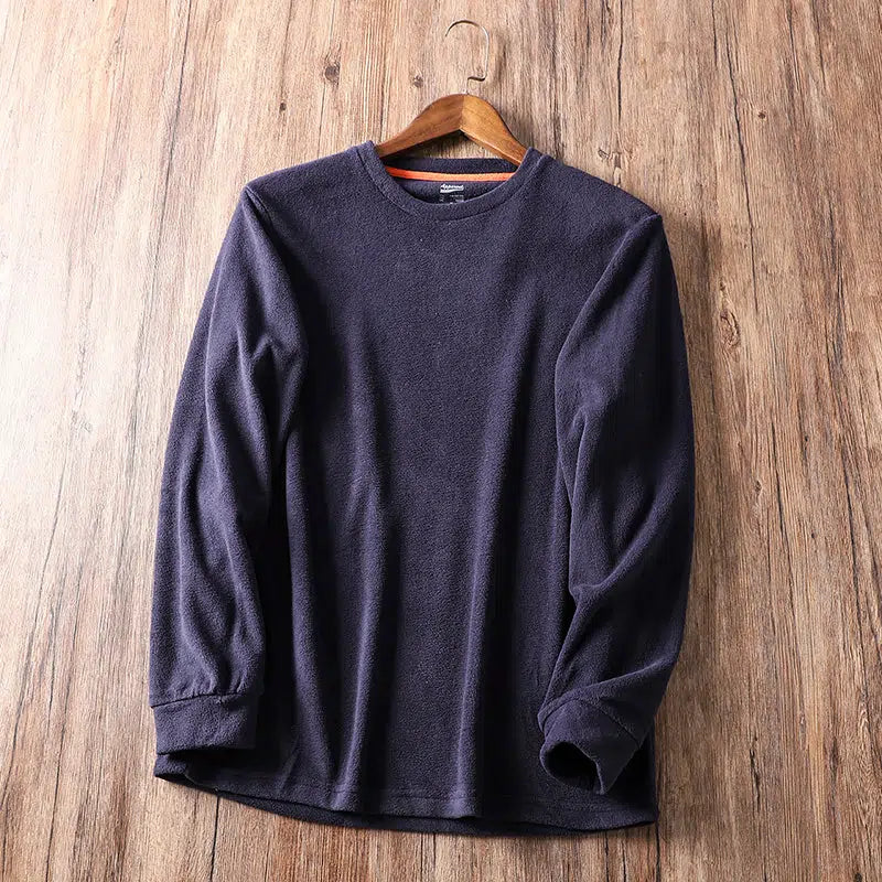 Round Neck Navy Blue