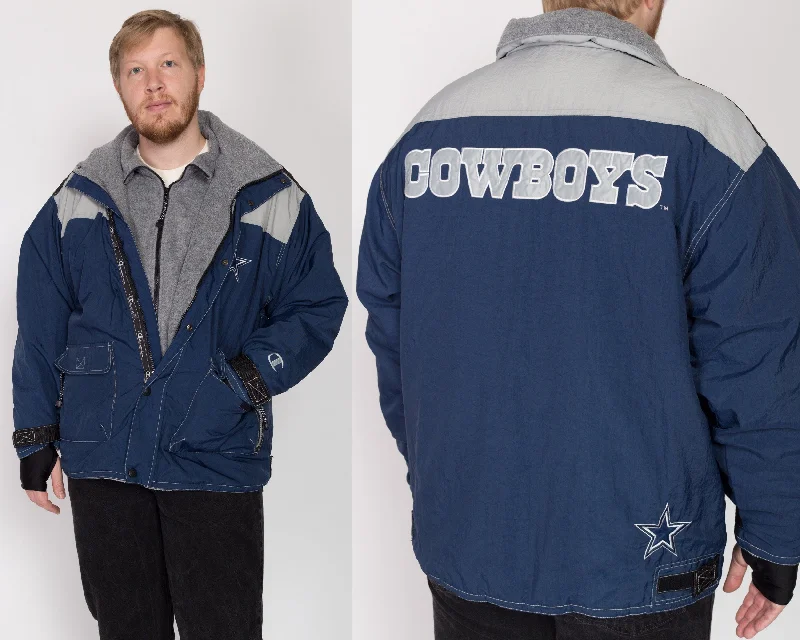 2X 90s Dallas Cowboys Champion Jacket