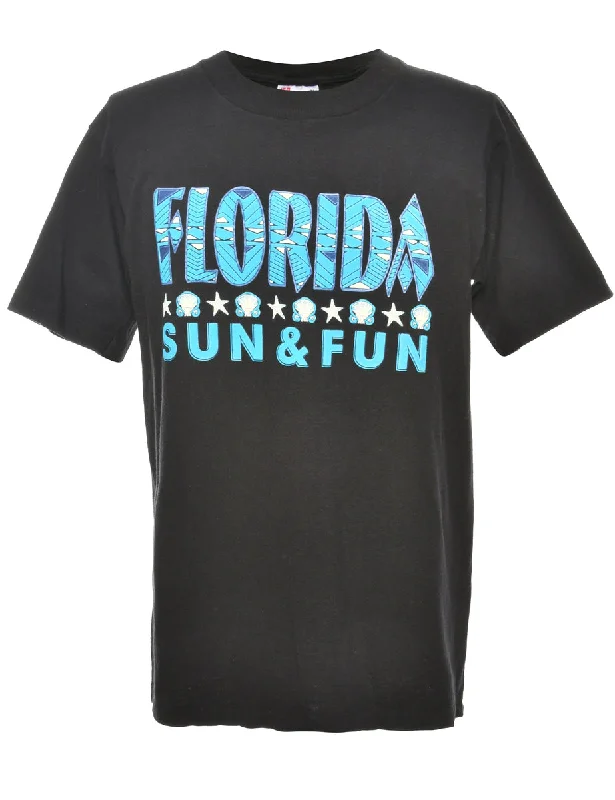 Florida Printed T-shirt - XL