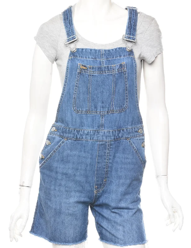 Gap Pinafore Cropped Dungarees - W32 L5