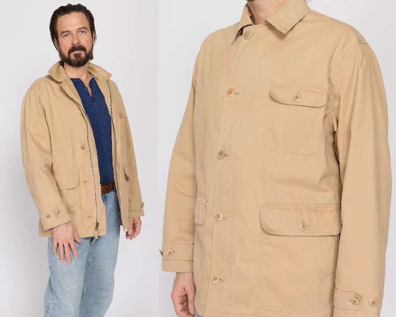 Medium 90s Polo Ralph Lauren Khaki Chore Coat