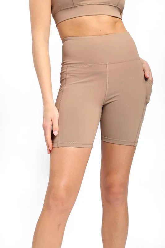 Mono B Nude Essential Sweetheart Biker Shorts