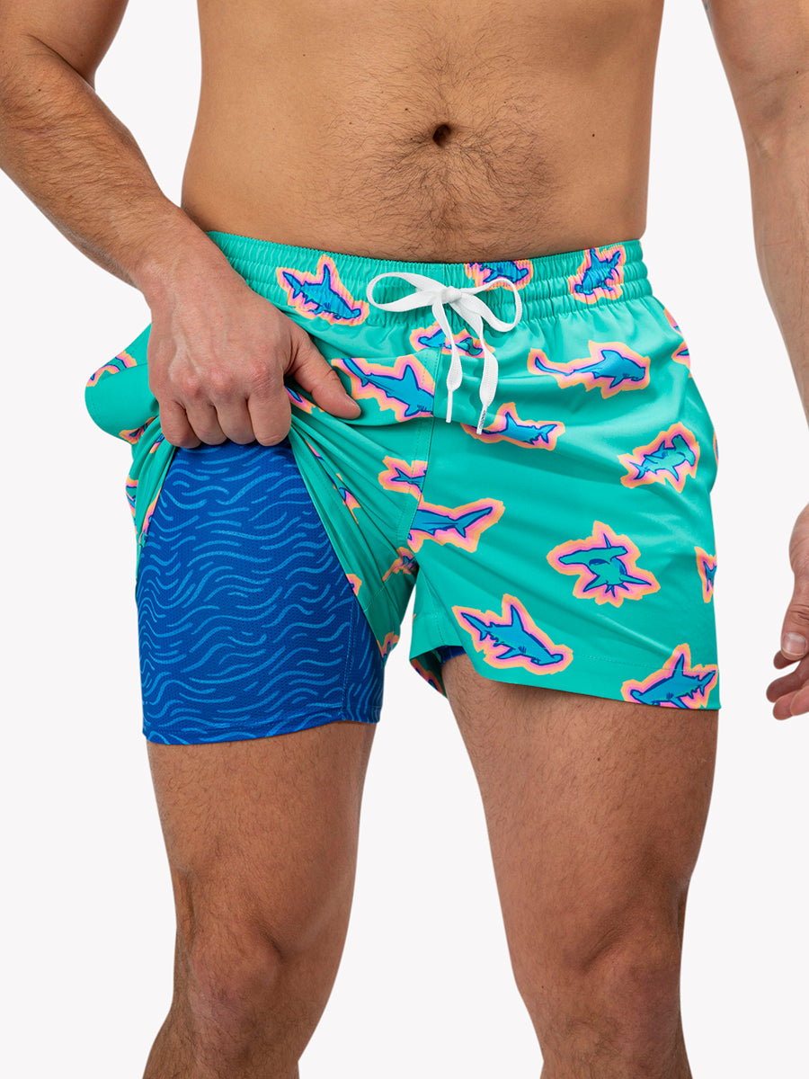 The Apex Swimmers 4" (Lined Classic Swim Trunk)