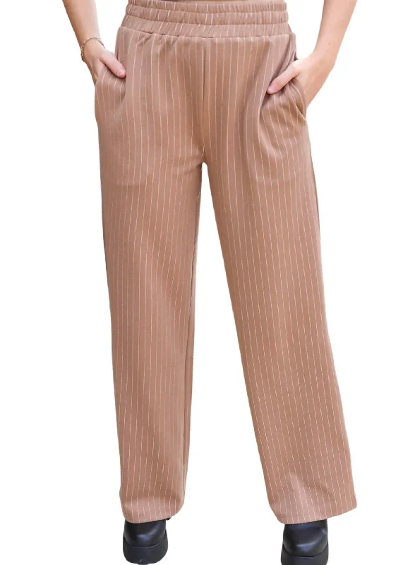 Women's Go With It Wide Leg Pants In Mocha