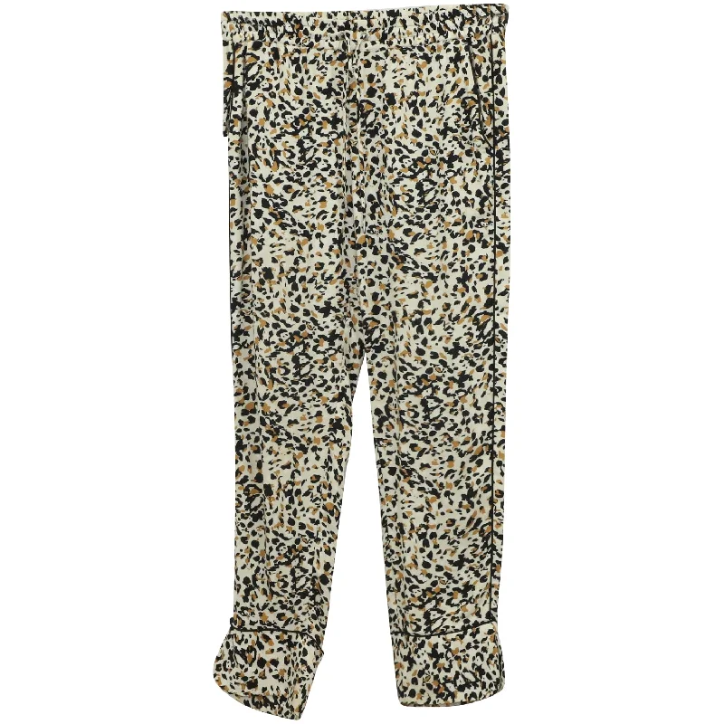 Zadig & Voltaire Parone Leo Pants in Animal Print Viscose